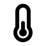 Temperature Quarter SVG Icon